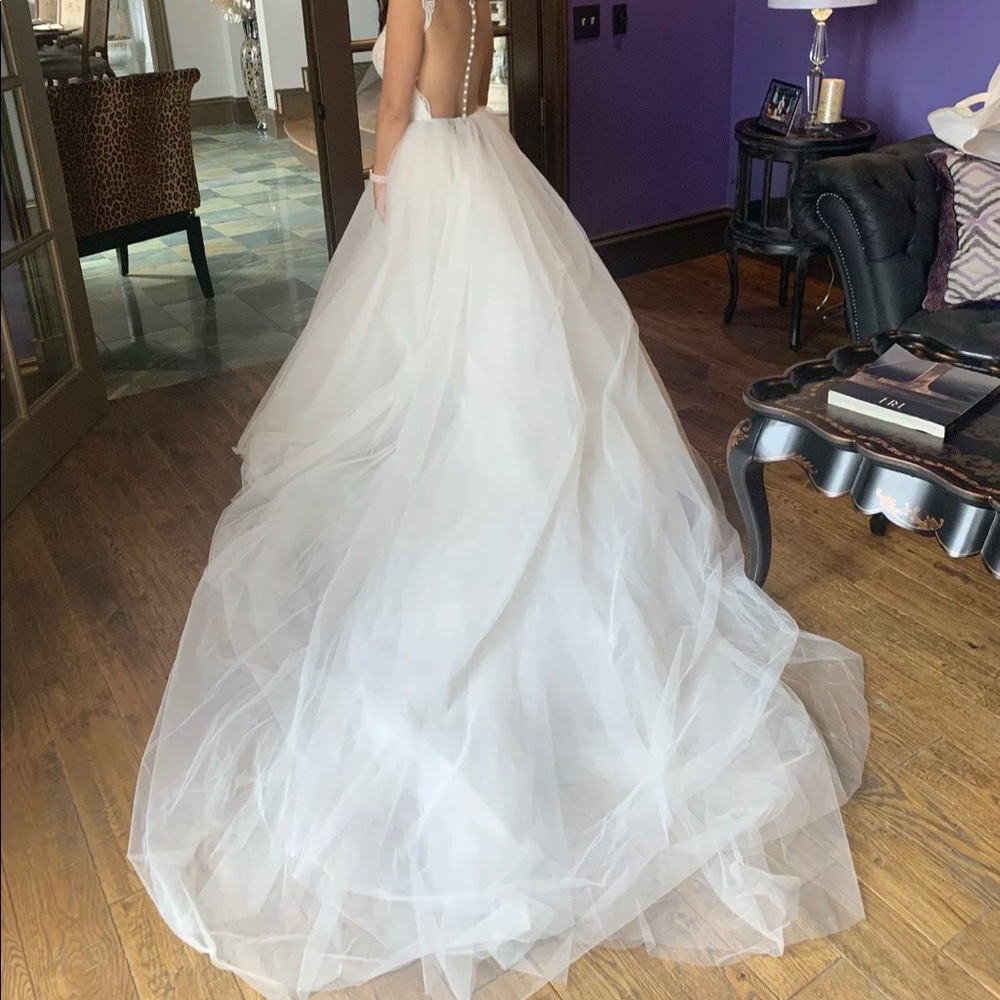 Berta Bridal Dress Over Skirt (just skirt)